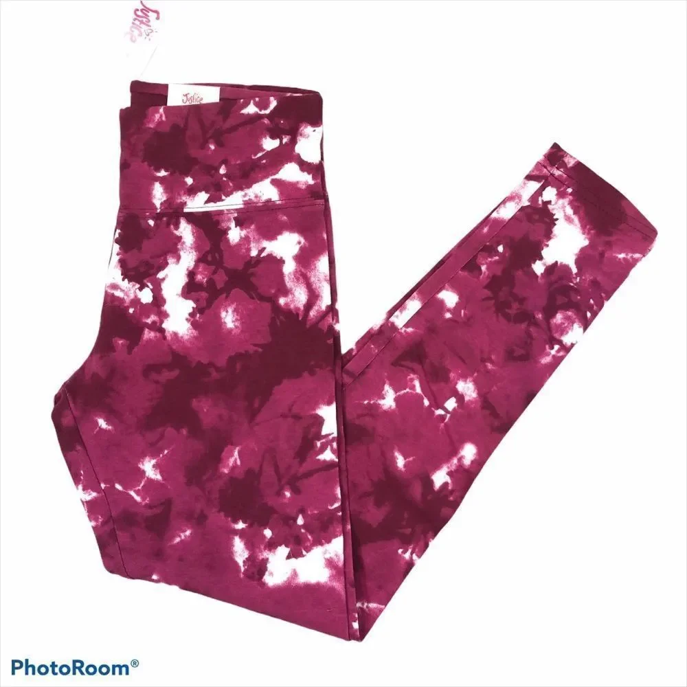 NWT Justice Full Length Pattern Print‎ Leggings 10
